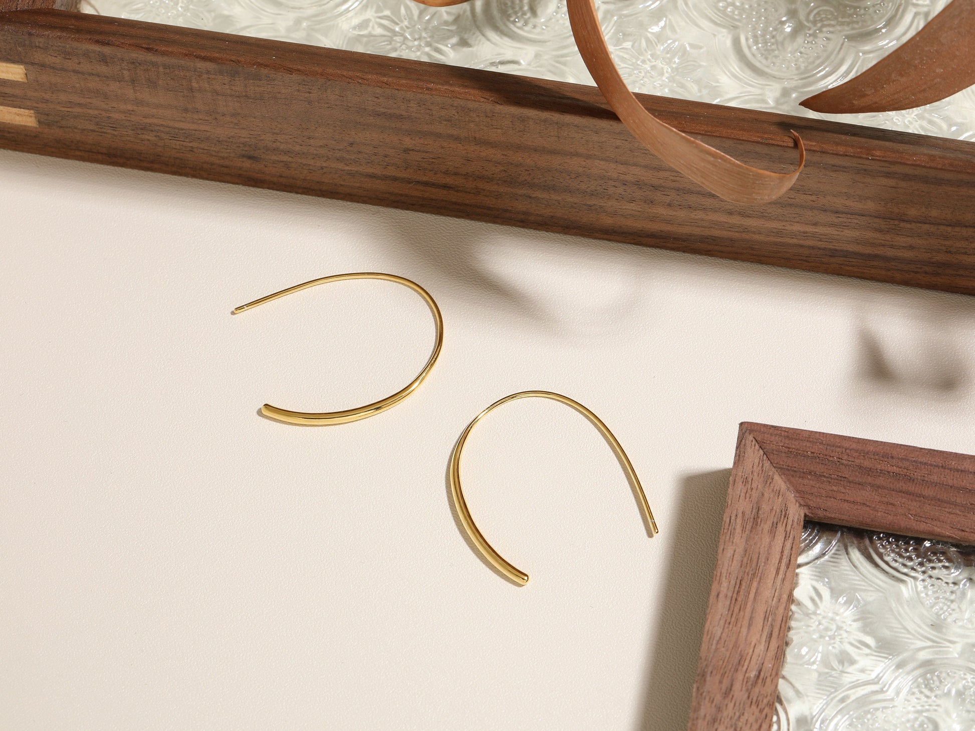 U-Shape Open Wire Hoop Earrings U-Shape Open Wire Hoop Earrings