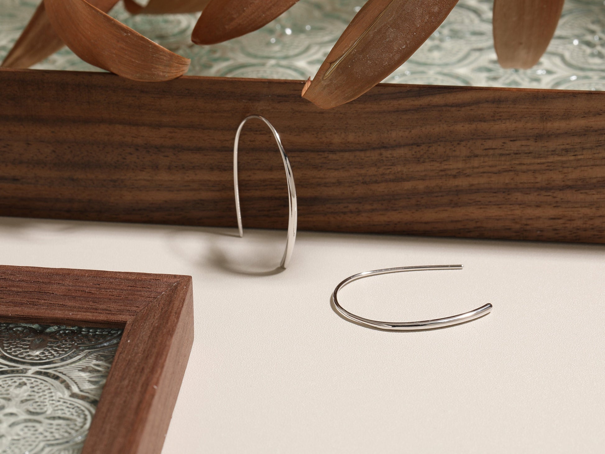U-Shape Open Wire Hoop Earrings U-Shape Open Wire Hoop Earrings