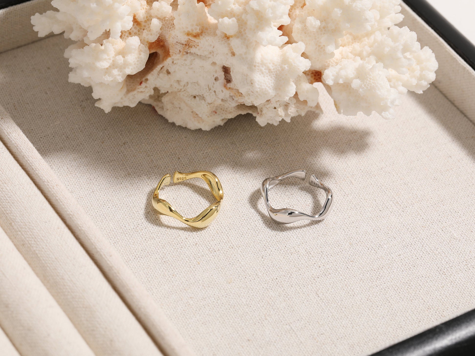 Ocean Wave Zigzag Ring Ocean Wave Zigzag Ring