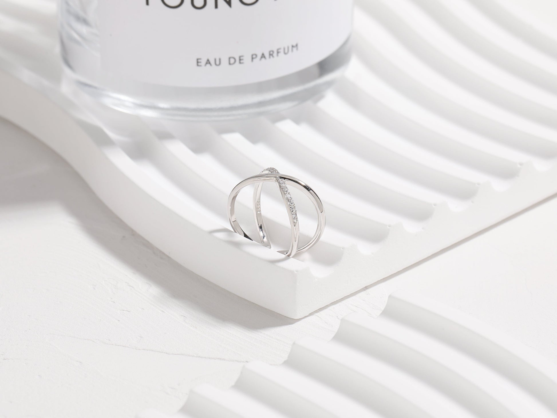 Sterling Silver Criss Cross Ring Sterling Silver Criss Cross Ring