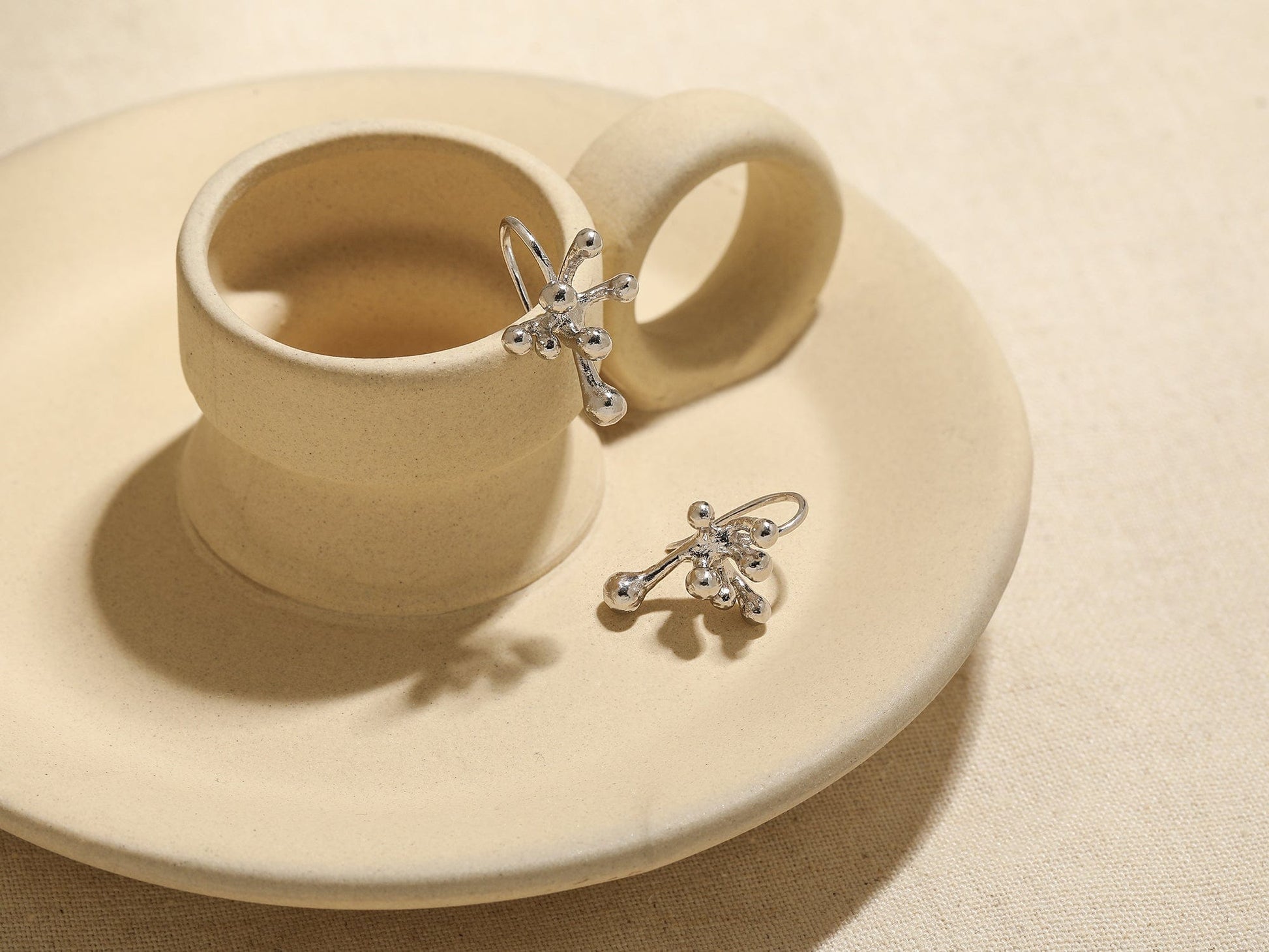 18K Gold Vermeil Splash Drop Earrings 18K Gold Vermeil Splash Drop Earrings