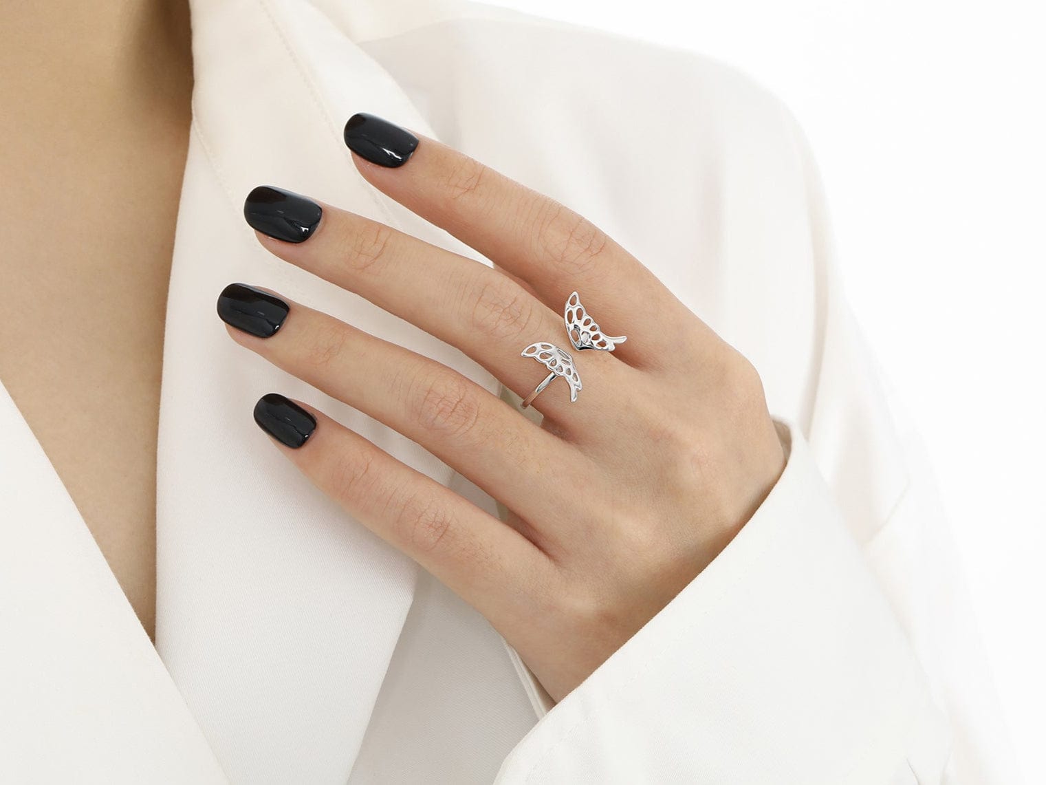 Butterfly Cutout Ring Butterfly Cutout Ring