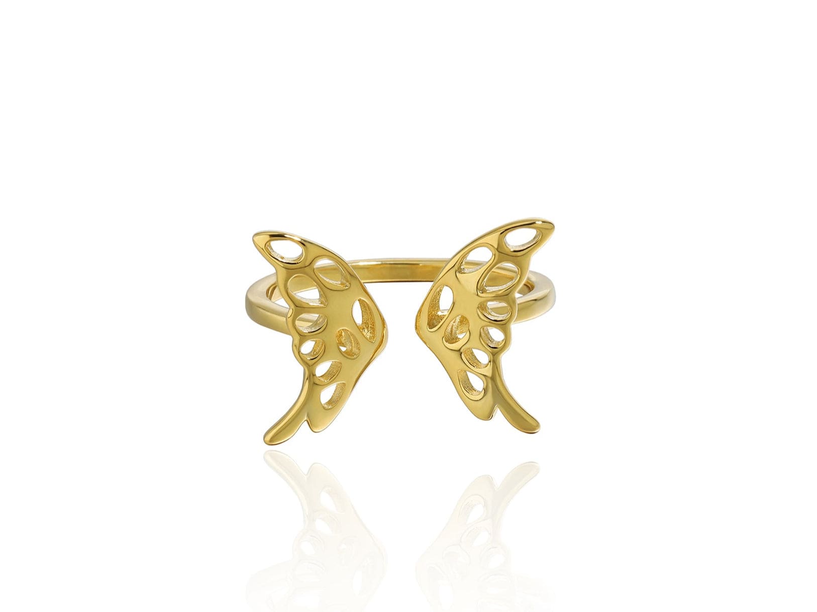 Butterfly Cutout Ring Butterfly Cutout Ring