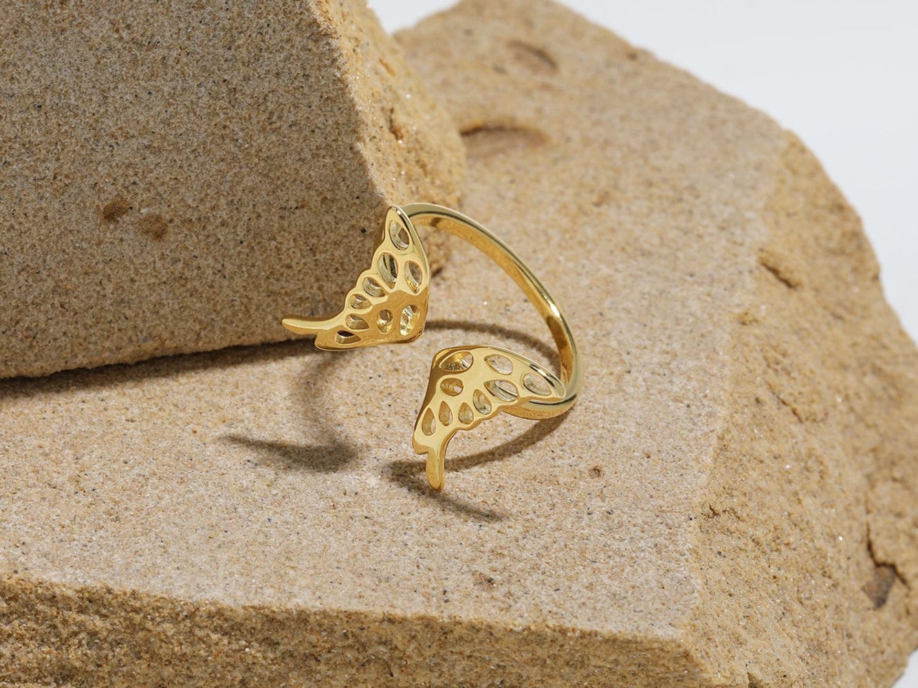 Butterfly Cutout Ring Butterfly Cutout Ring
