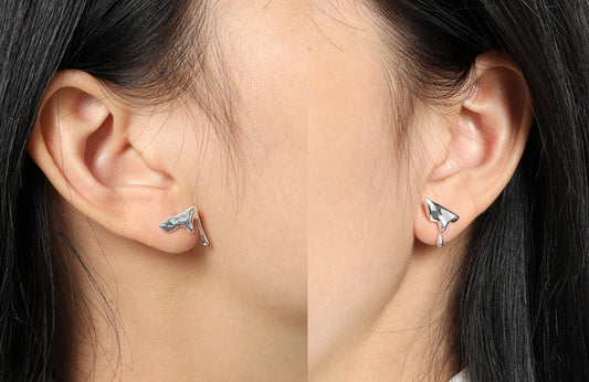 Dripping Molten Earrings Elevate Your Style with Dripping Molten Earrings: Bold Lava, Melting Liquid, and Edgy Designer Statement Pieces