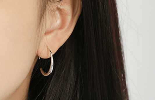 Luna Open Hoop Earrings