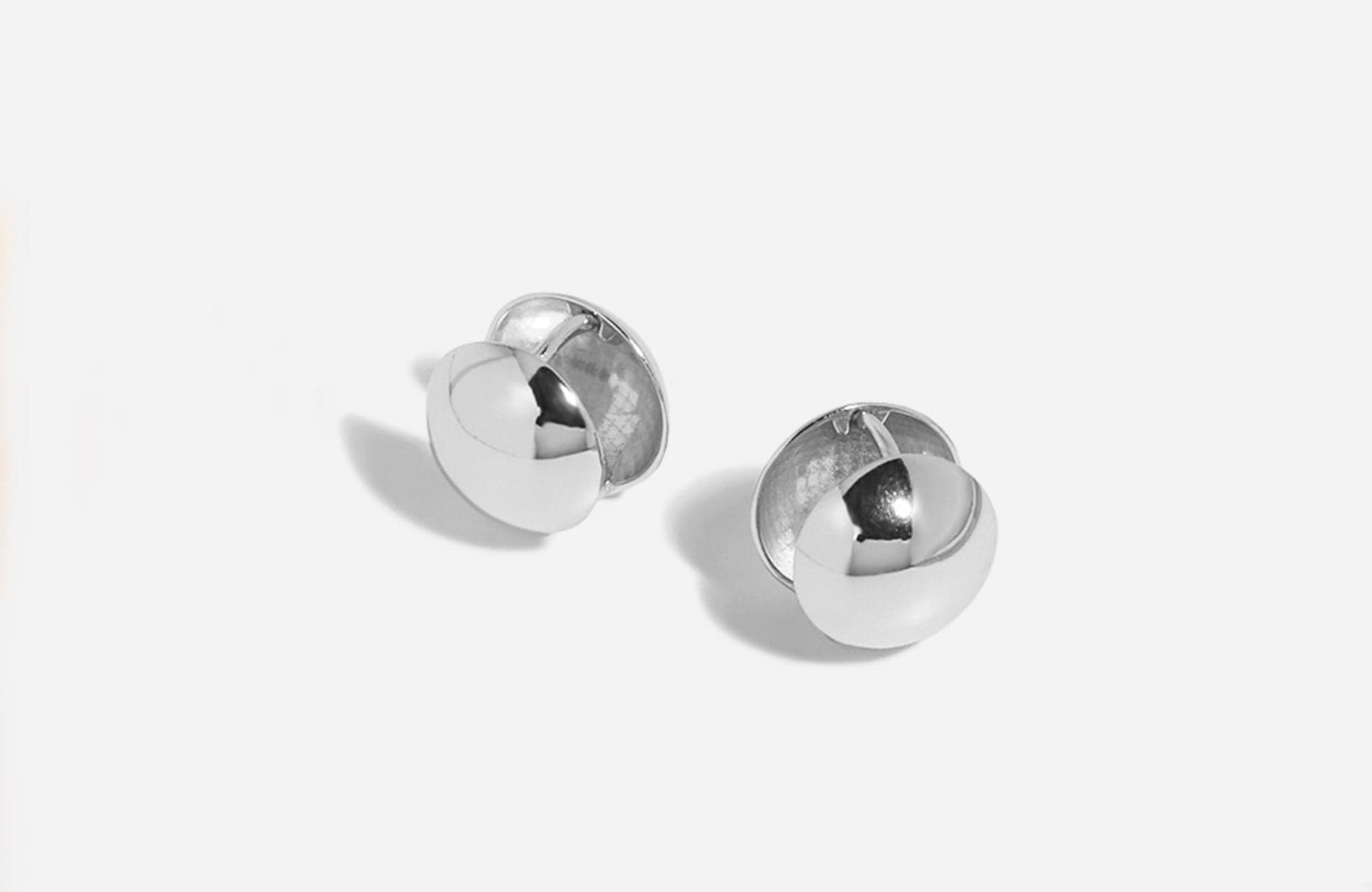 Minimalist Ball Huggie Hoop Earrings Elevate Your Style with Minimalist Ball Huggie Hoop Earrings - Geometric Designer Gift Earrings