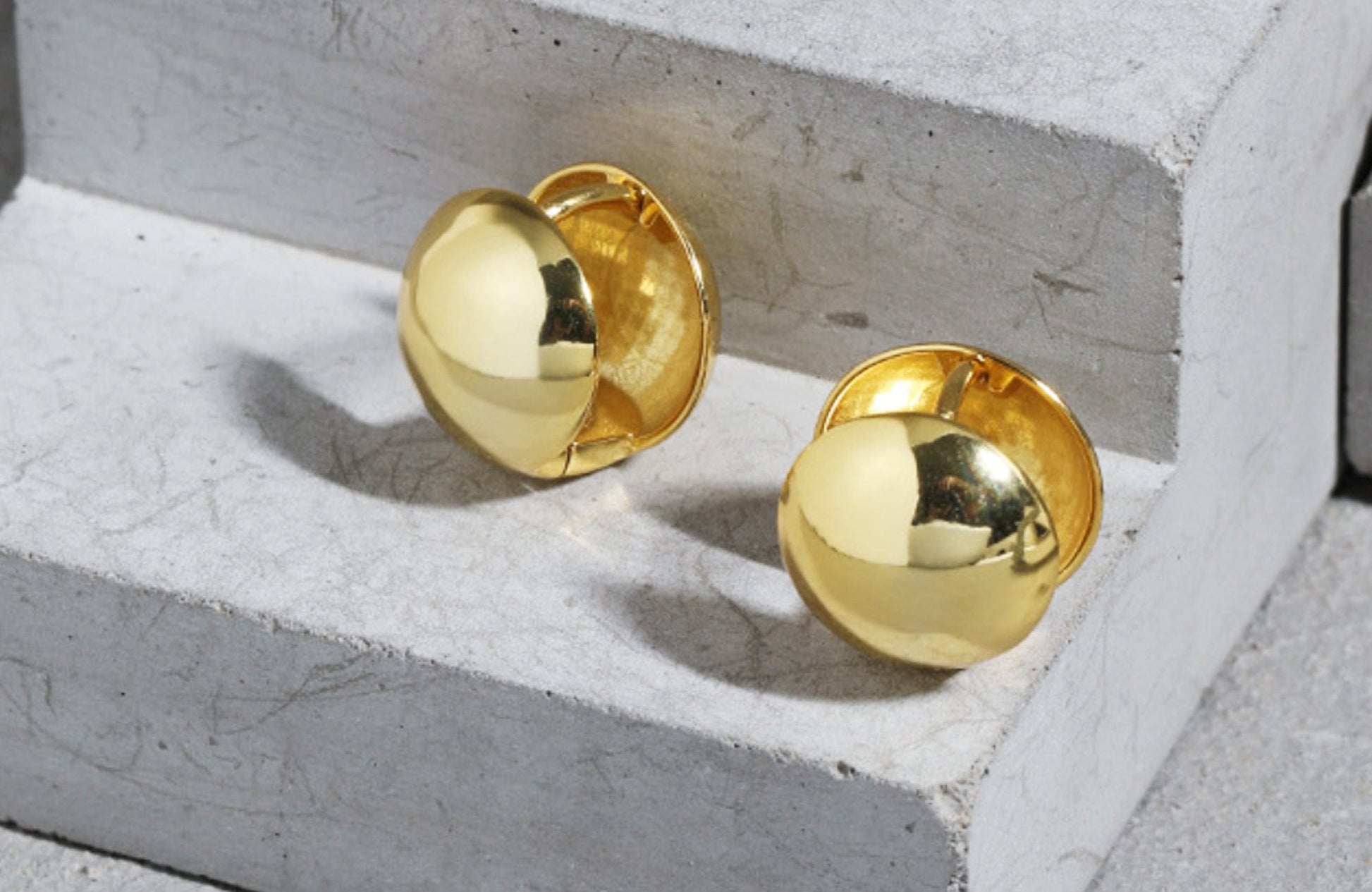 Minimalist Ball Huggie Hoop Earrings Elevate Your Style with Minimalist Ball Huggie Hoop Earrings - Geometric Designer Gift Earrings