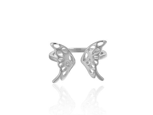 Butterfly Cutout Ring Butterfly Cutout Ring
